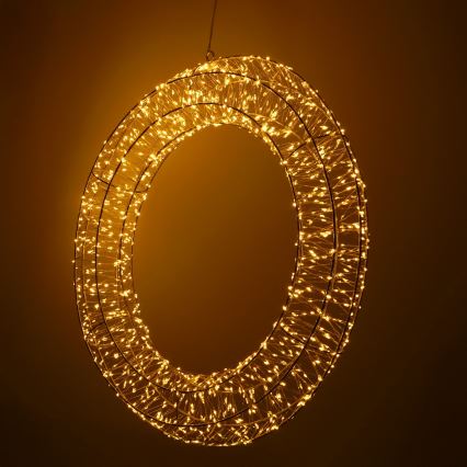 Brilagi - LED väliseks kasutamiseks mõeldud jõulukaunistus LED/6W/230V IP44 50 cm pärg