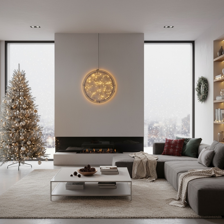 Brilagi - LED välisjõulukaunistus LED/2,6W/230V IP44 46 cm rõngas