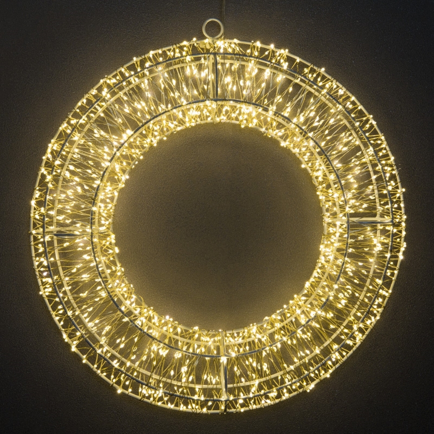 Brilagi - LED-välisjõulukaunistus, pärg, LED/6W/230V IP44