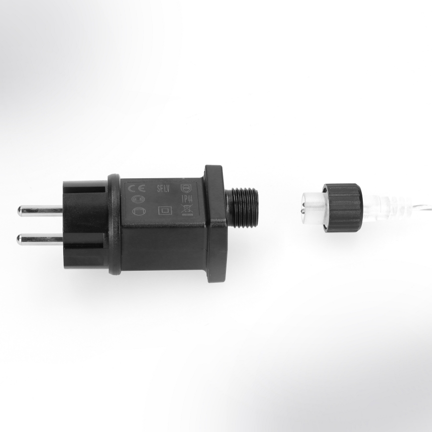 Brilagi - LED-välisjõulukett 150xLED 5m IP44 soe valge, ilutulestiku efekt