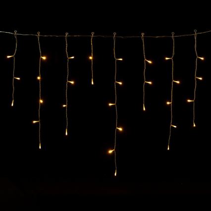 BRILAGI - LED välistingimustes kasutatav jõulukett 1500xLED/12W/8 funktsiooni 78x0,6m IP44 soe valge