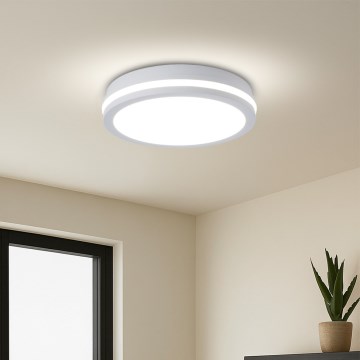 Brilagi - LED välislaelamp BENE 24W/230V Ø 26 cm valge IP54