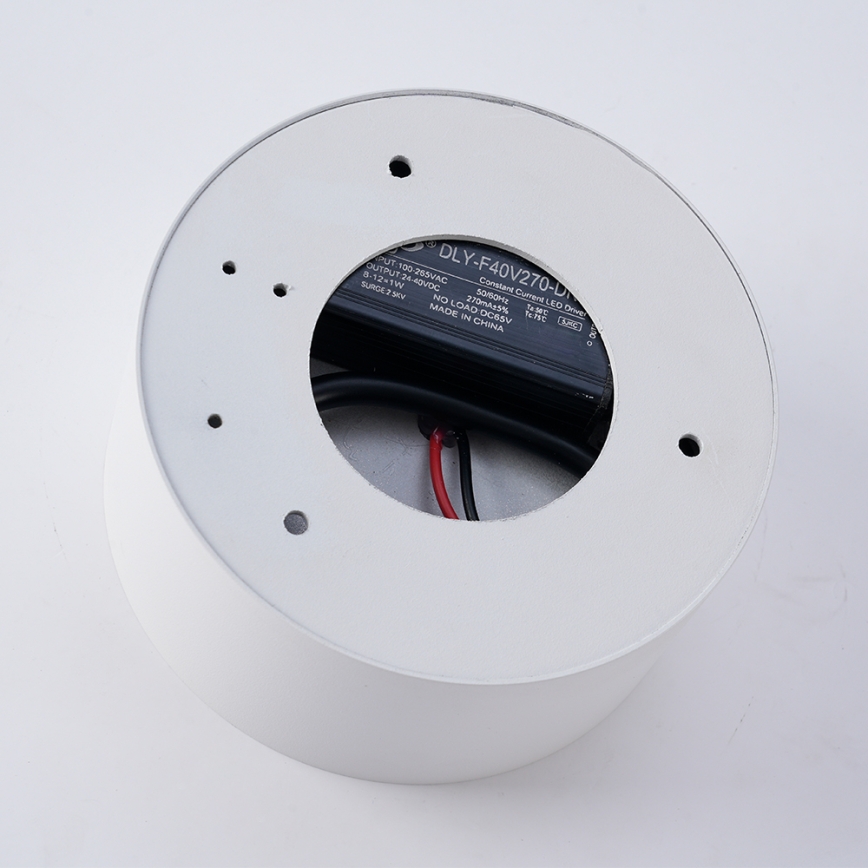 BRILAGI - LED välislaelamp FORIS LED/14W/230V läbimõõt 12 cm valge IP44