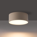BRILAGI - LED välislaelamp FORIS LED/9W/230V läbimõõt 9 cm beež IP44