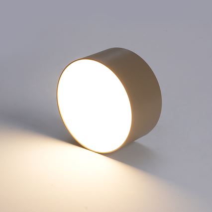 BRILAGI - LED Välislaevalgusti FORIS LED/14W/230V läbimõõt 12 cm beež IP44