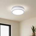 Brilagi - LED-välislaevalgusti liikumisanduriga BENE LED/18W/230V Ø 21,5 cm, valge, IP54