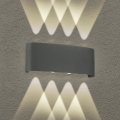 Brilagi - LED välisseina valgusti FLAREBOX LED/8W/230V antratsiit IP65