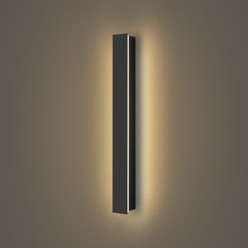 Brilagi - LED välisseinalamp LINEAR LED/12W/230V 3000K IP65 50 cm must