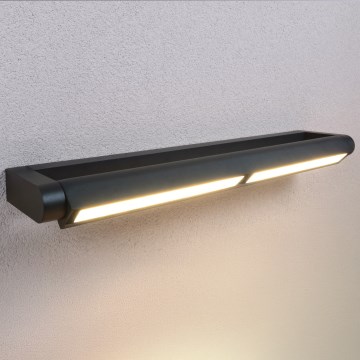 BRILAGI - LED Välisseinale mõeldud fassaadivalgusti SALERNO LED/24W/230V 66 cm must IP65