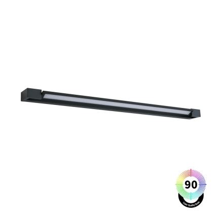 BRILAGI - LED välisseinavalgusti AQUA LINE LED/28W/230V 100 cm IP44 must CRI 90
