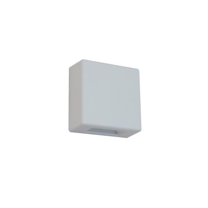 Brilagi - LED välisseinale mõeldud seinavalgusti DOUBLERAY LED/6W/230V valge IP54