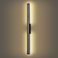 Brilagi - LED välisseinale paigaldatav seinavalgusti LINEO LED/24W/230V 3000K IP65 100 cm must