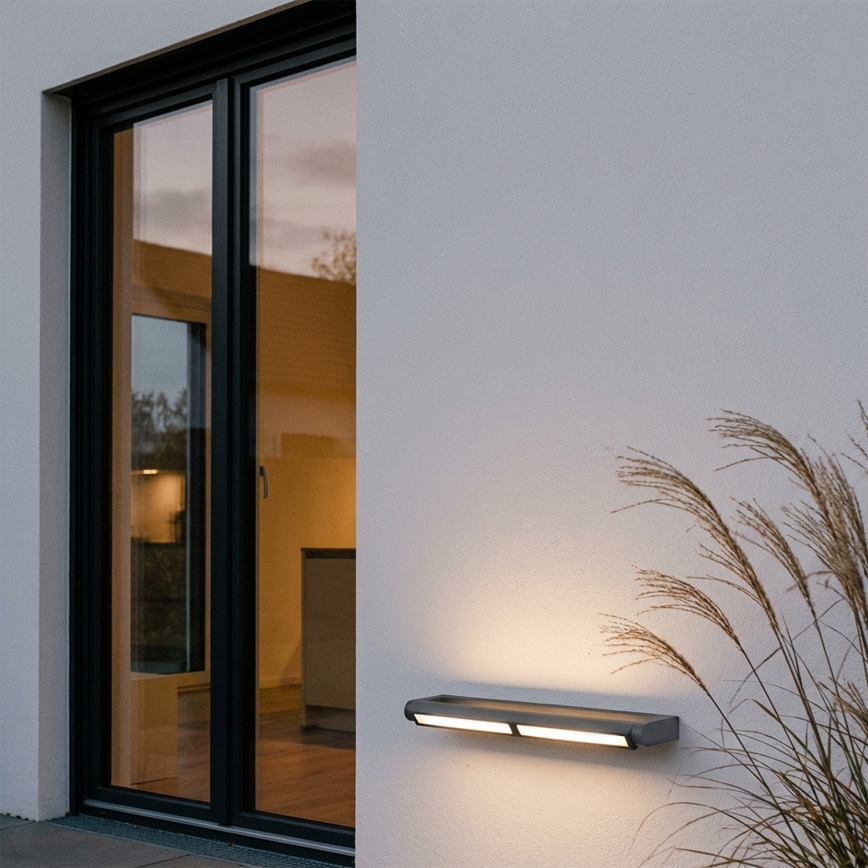 Brilagi - SALERNO LED välisseinavalgusti LED/24W/230V 66 cm antratsiit IP65