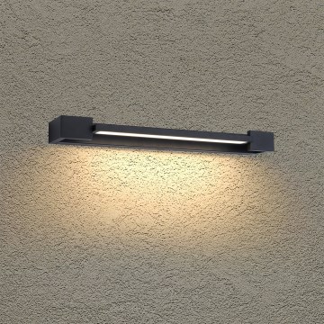 BRILAGI - LED välisseinavalgusti AQUA LINE LED/12W/230V 45 cm IP44 must CRI 90