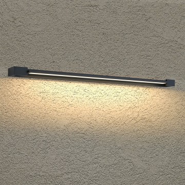 BRILAGI - LED välisseinavalgusti AQUA LINE LED/28W/230V 100 cm IP44 must CRI 90