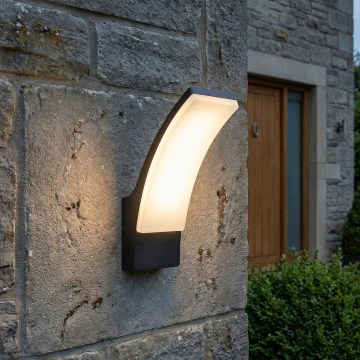 BRILAGI - LED välisseinavalgusti ARCELO LED/12W/230V IP65 must