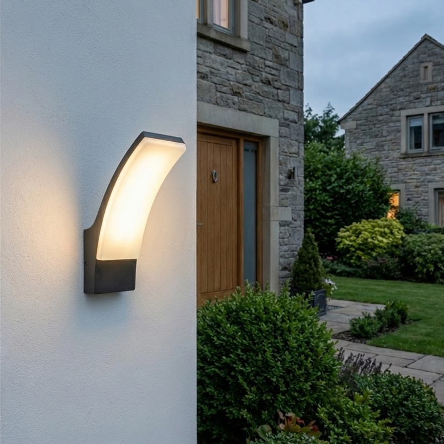 BRILAGI - LED välisseinavalgusti ARCELO LED/12W/230V IP65 must