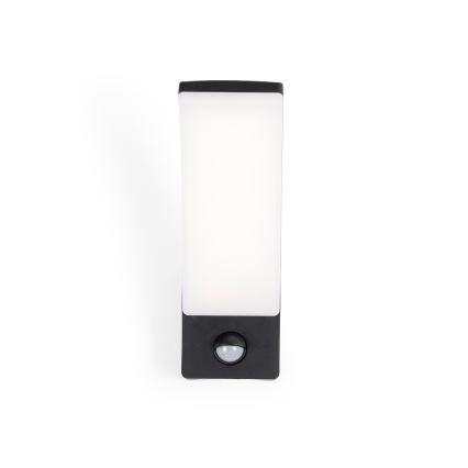 BRILAGI - LED välisvalgusti seinale liikumis- ja hämarusanduriga ARCELO LED/12W/230V IP65 must