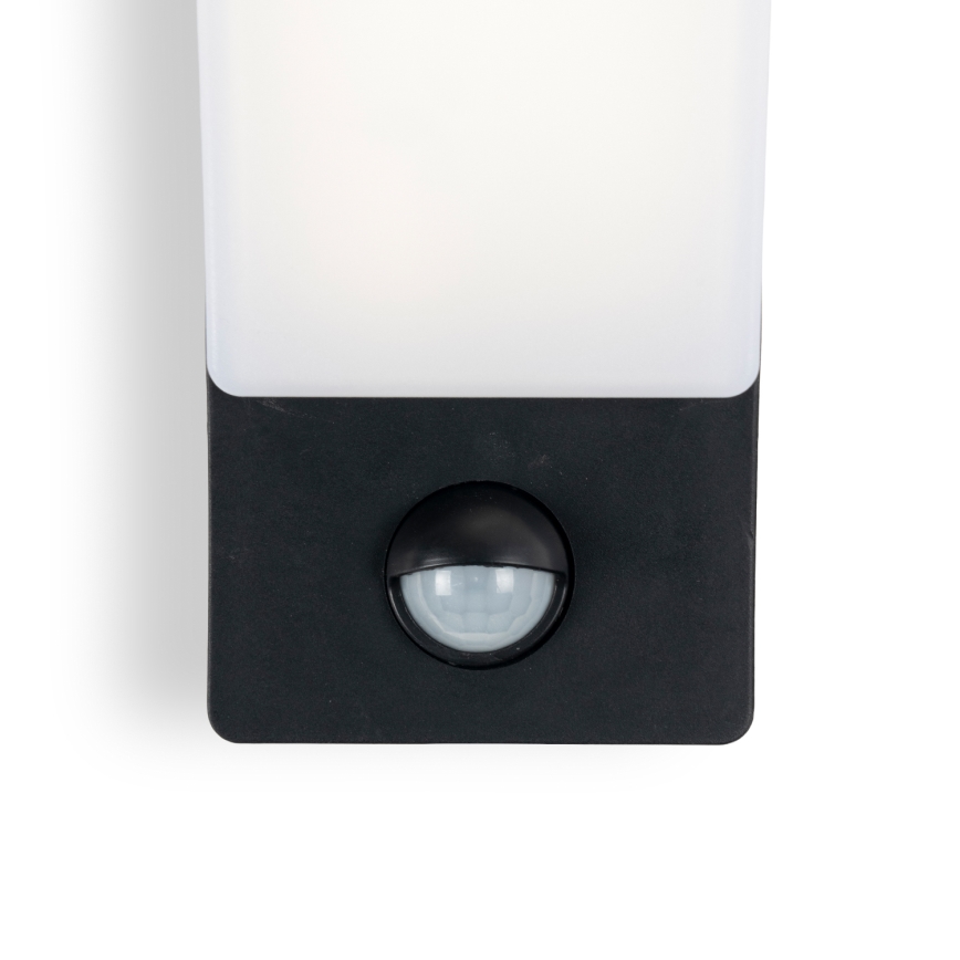 BRILAGI - LED välisvalgusti seinale liikumis- ja hämarusanduriga ARCELO LED/12W/230V IP65 must