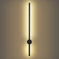 Brilagi - LED välisseinavalgusti AURA LED/12W/230V 3000K IP54 65 cm must