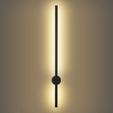 Brilagi - LED välisseinavalgusti AURA LED/12W/230V 3000K IP54 65 cm must
