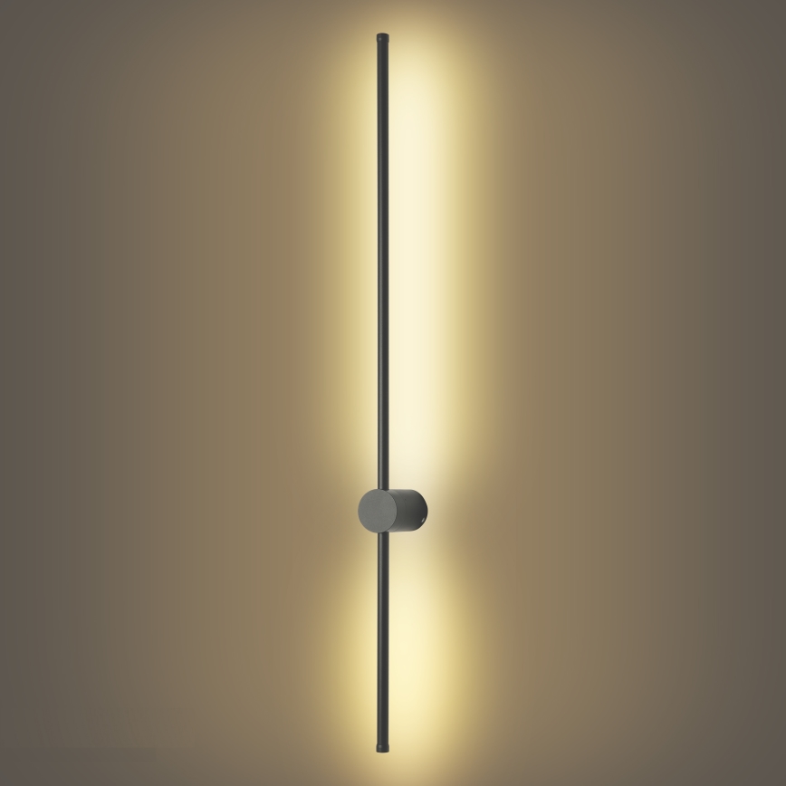Brilagi - LED välisseinavalgusti AURA LED/20W/230V 3000K IP54 97 cm antratsiit