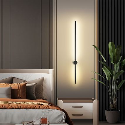 Brilagi - LED välisseinavalgusti AURA LED/20W/230V 3000K IP54 97 cm antratsiit CRI 90