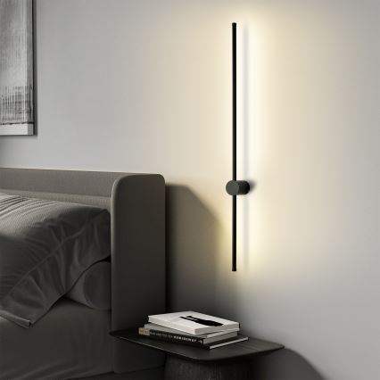Brilagi - AURA LED välisseinale paigaldatav valgusti LED/20W/230V 4000K IP54 97 cm must