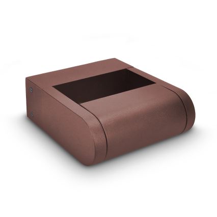 Brilagi - LED välisseinavalgusti CROTONE LED/7W/230V pruun IP54