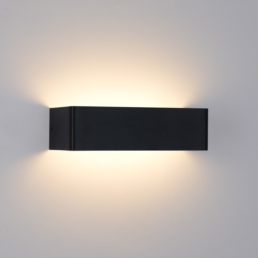 Brilagi - LED välisseinavalgusti DONNANI LED/12W/230V 30 cm must IP44