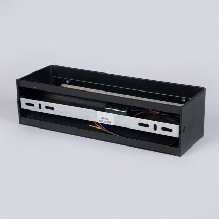 Brilagi - LED välisseinavalgusti DONNANI LED/12W/230V 30 cm must IP44