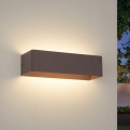 Brilagi - LED välisseinavalgusti DONNANI LED/12W/230V 30 cm pruun IP44