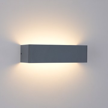 Brilagi - LED välisseinavalgusti DONNANI LED/12W/230V antratsiit IP44