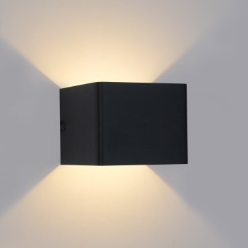 Brilagi - LED välisseinavalgusti DONNANI LED/5W/230V 10 cm must IP44