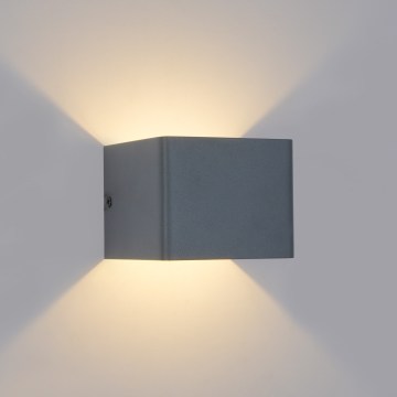 Brilagi - LED välisseinavalgusti DONNANI LED/5W/230V antratsiit IP44