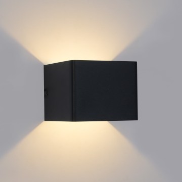 Brilagi - LED välisseinavalgusti DONNANI LED/5W/230V must IP44