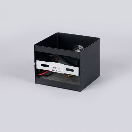 Brilagi - LED välisseinavalgusti DONNANI LED/5W/230V must IP44