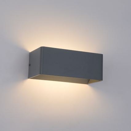 Brilagi - LED-välisseinavalgusti DONNANI LED/7W/230V 20 cm antratsiit IP44