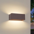 Brilagi - LED välisseinavalgusti DONNANI LED/7W/230V 20 cm pruun IP44