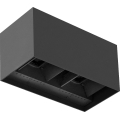 Brilagi - LED välisseinavalgusti DOUBLE CUBE LED/12W/230V antratsiit IP65