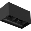 Brilagi - LED välisseinavalgusti DOUBLE CUBE LED/12W/230V must IP65