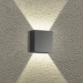 Brilagi - LED välisseinavalgusti DOUBLERAY LED/4W/230V antratsiit IP65