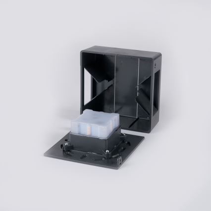 Brilagi -LED Välisseinavalgusti DOUBLERAY LINE LED/6W/230V antratsiit IP54