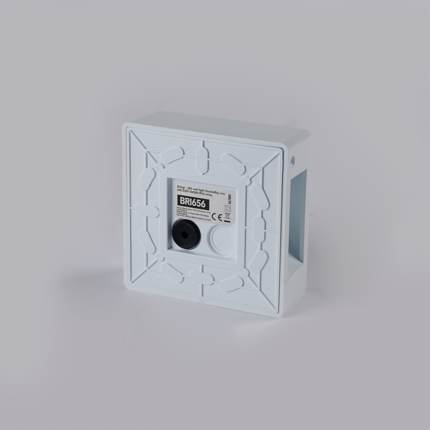 Brilagi - LED välisseinavalgusti DOUBLERAY LINE LED/6W/230V valge IP54