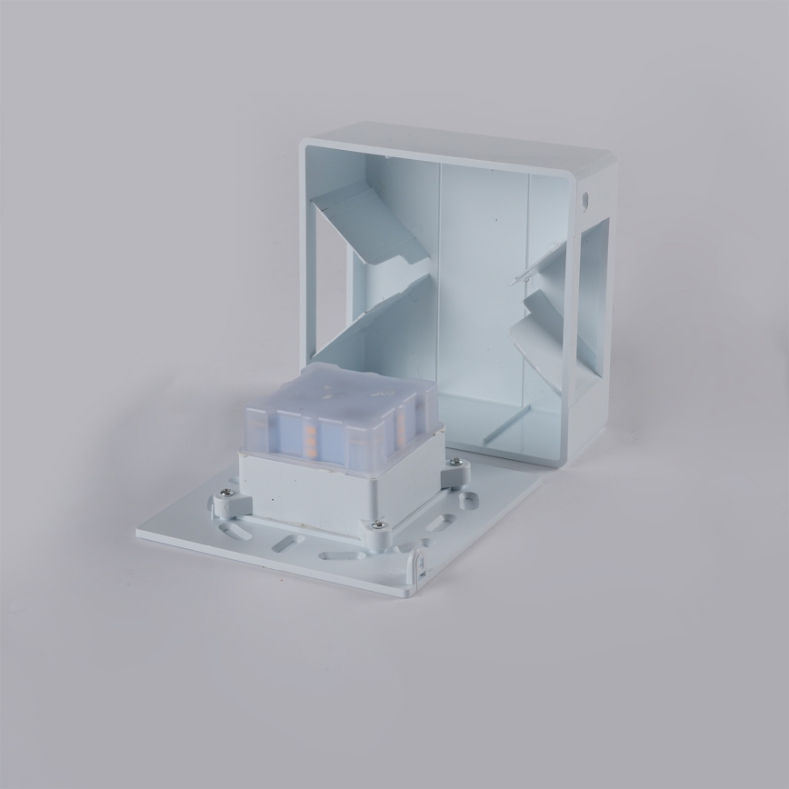 Brilagi - LED välisseinavalgusti DOUBLERAY LINE LED/6W/230V valge IP54