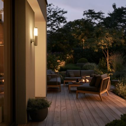 BRILAGI - ELIA LED-välisseinavalgusti 1xE27/7W/230V 4000K IP44 mattkroom