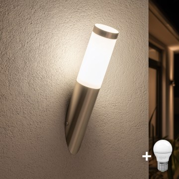 BRILAGI - LED välisseinavalgusti ELIA 1xE27/7W/230V 4000K IP44 mattkroom