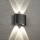 Brilagi - LED välisseinavalgusti FLAREBOX LED/4W/230V must IP65