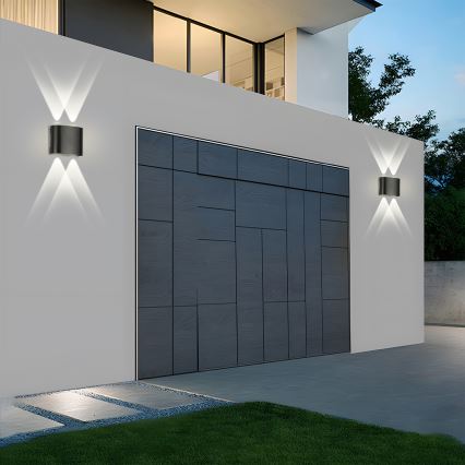 Brilagi - LED välisseinavalgusti FLAREBOX LED/4W/230V must IP65