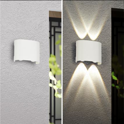 Brilagi - LED välisseinavalgusti FLAREBOX LED/4W/230V valge IP65